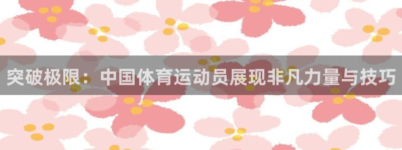 nba在线观看极速体育：突破极限：中国体育运动员展现非凡力量与技巧
